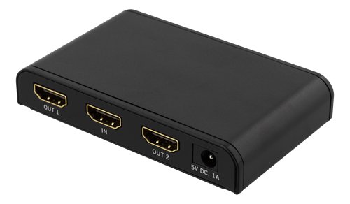 HDMI adapteris DELTACO HDMI 2.0, 4K, UltraHD, 3D, HDCP 2.2, juodas / HDMI-245
