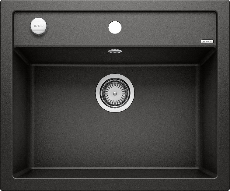 Plautuvė BLANCO DALAGO 6 SILG PDUR Black M. AF