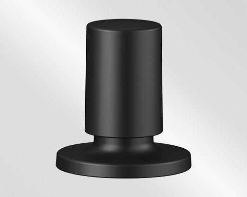 Priedai BLANCO Pop-up control round black matte