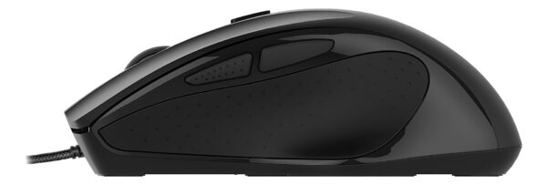 Pelė DELTACO OFFICE laidinė, ergonomiška, tyli, juoda / MS-801