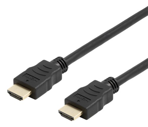 DELTACO flex HDMI kabelis, 4K UltraHD 30Hz, 5m, Juodas HDMI-1050D-FLEX