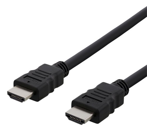 DELTACO HDMI kabelis FSC, didelės spartos 4K, CCS, 2,0m, juodas / HDMI-920