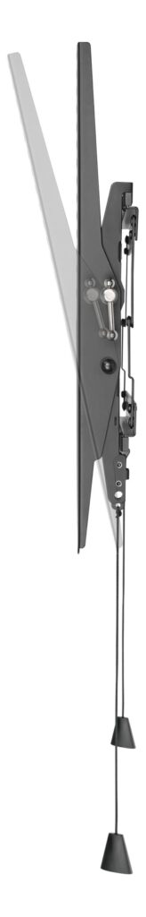 Sieninis laikiklis DELTACO OFFICE pakreipiamas, palenkiamas, 32"-70", 70kg, 75x75-400x400, juodas / ARM-0203