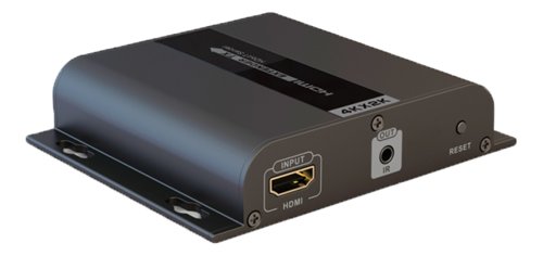 HDMI adapteris DELTACO HDbitT, 120m, UltraHD, IR, HDCP 1.4, juodas / LKV683-100 / HDMI-252