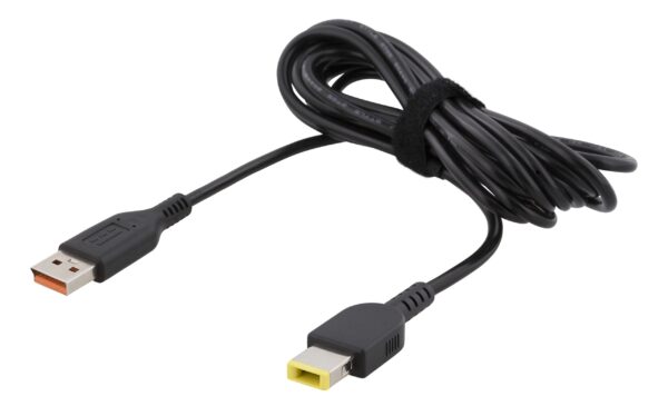 Mait. šaltinio adapteris DELTACO YOGA3 USB, 2.5 m, juodas / SMP-KA110