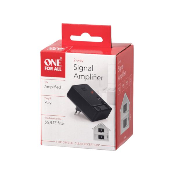 Signalo stiprintuvas ONE FOR ALL EU/SA (type C) 230-240V 50Hz 2.5W / SV9620