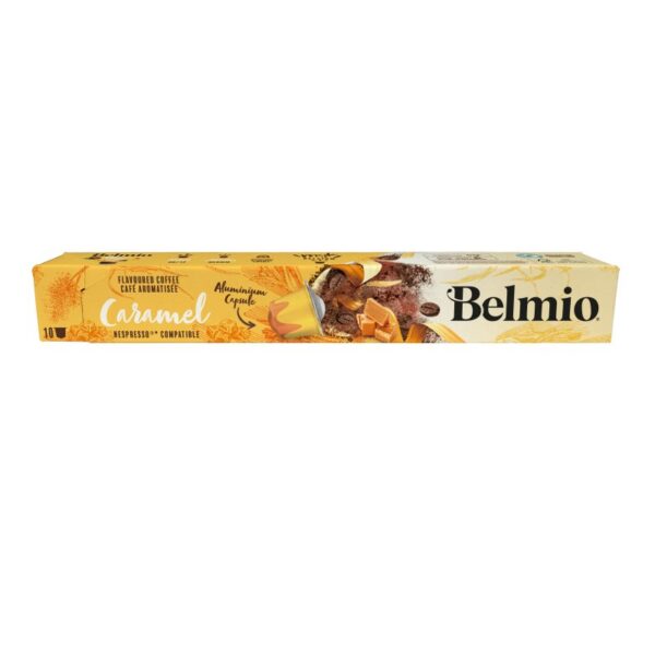Kavos kapsulės Belmio Caramel Caramba, Nespresso kavos aparatams, 10 kapsulių / BLIO31201