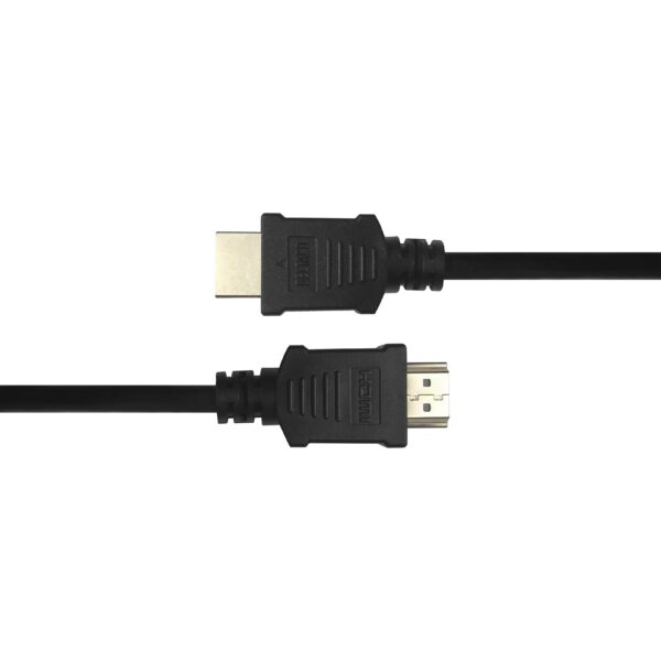 HDMI kabelis DELTACO Premium High Speed, 4K UHD, 1m, juodas / HDMI-1010-K / R00100003