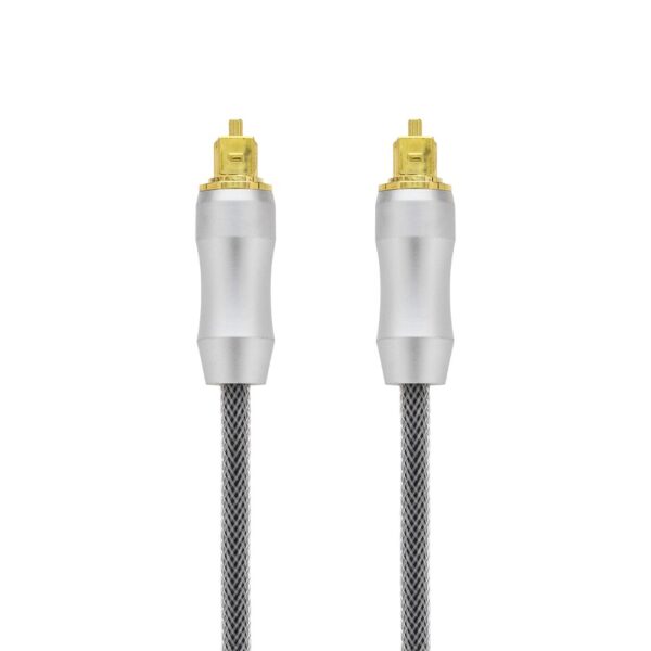 High End Toslink kabelis DELTACO optinis skaitmeninio garso kabelis, 1 m, juodas / TOTO-11-K / 00190001