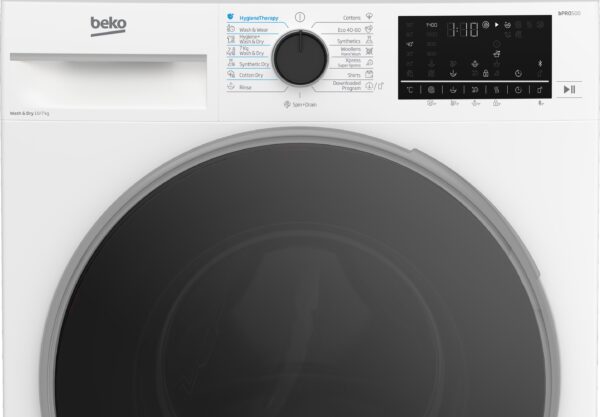 Washer-dryer BEKO B5DFT510457WPB
