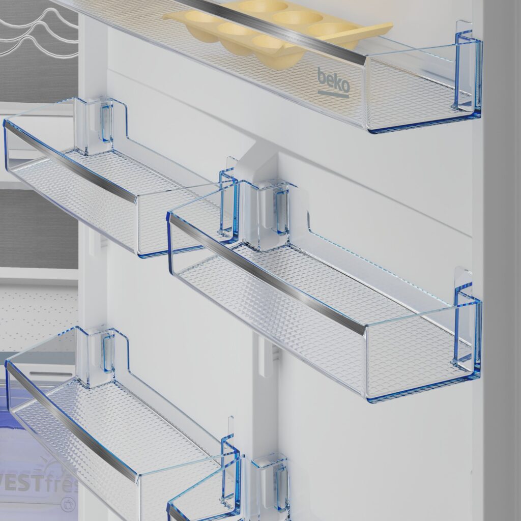 Refrigerator BEKO BCNE400E50SHN