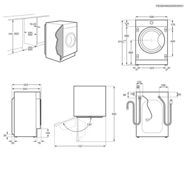 Skalbyklė ELECTROLUX EW8F348SCI