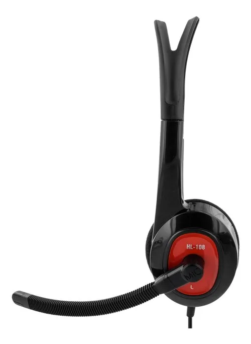 Ausinės su mikrofonu DELTACO, 20Hz-20kHz, 32Ω, 3.5mm 4-pin, 1.8m